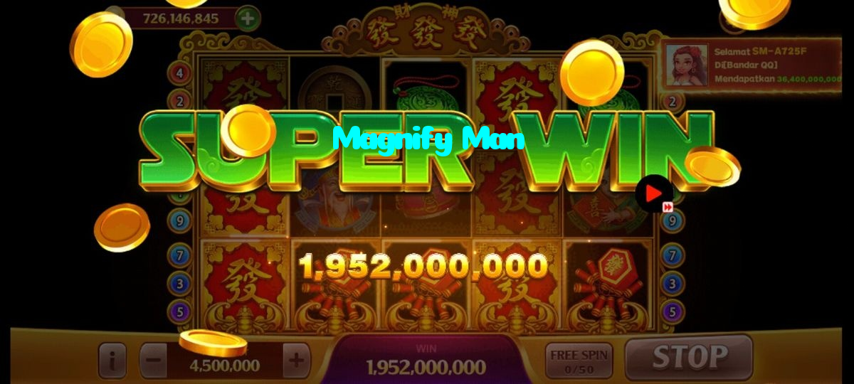available types of Magnify Man bet including pre-match live express and system bets